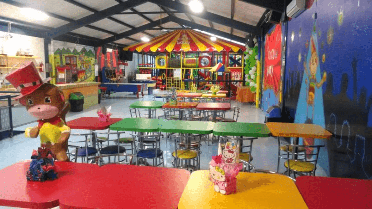Salón de fiestas infantiles en benito juárez el circo de Bony